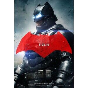 Batman v Superman Dawn of Justice ORIGINAL Movie Poster B 11x17 (Buy2Get1Free!)